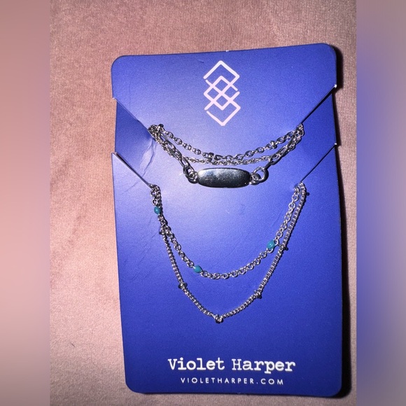 Violet Harper Isabella Beaded & Silver
Layered Necklace + Bracelet Set - Picture 4 of 10